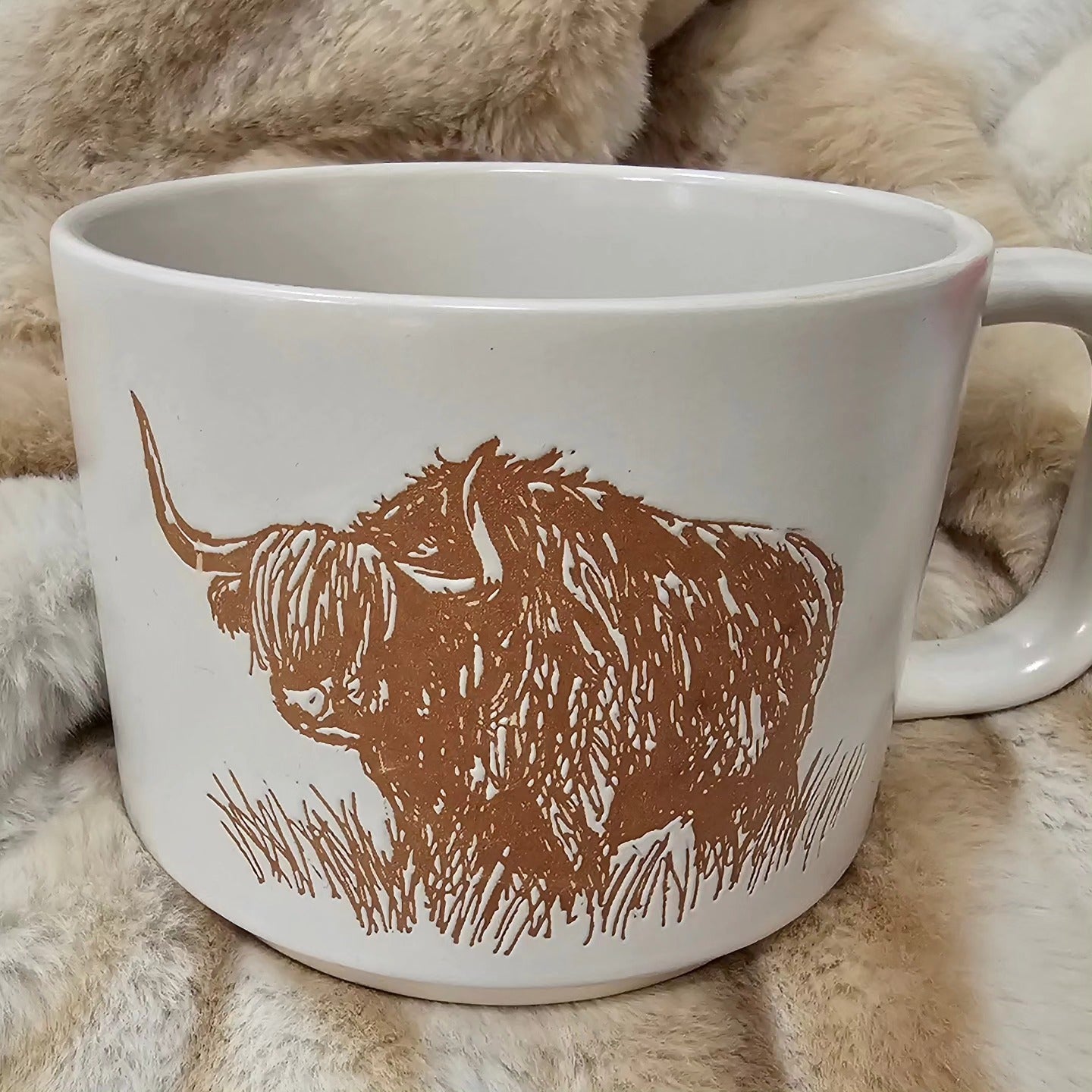 Highland Cow Minky